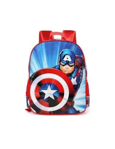 Captain America Backpack kindergarten 3D The First Avengers KAR00239 Karactermania | Futurartshop.com