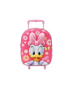 Disney Daisy duck - Backpack Trolley asylum 3D pink KAR00349 Karactermania | Futurartshop.com