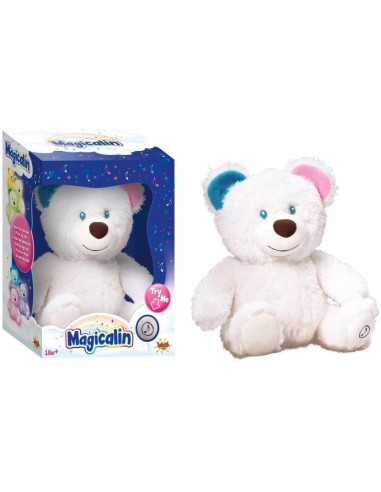 Magicalin Peluche orso bianco buonanotte MAGGG-02830 Grandi giochi | Futurartshop.com