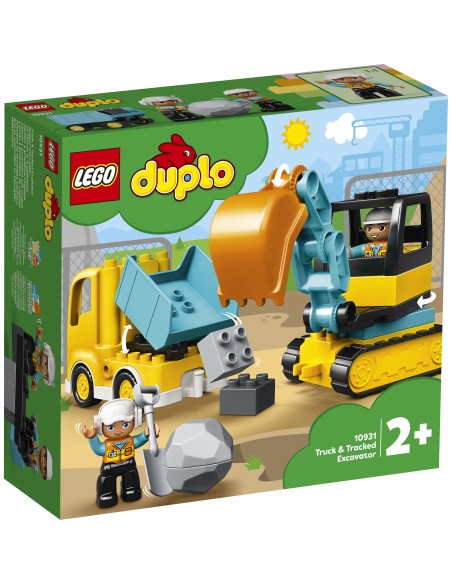 Lego 10931 - Camion e Scavatrice cingolata LEG10931 Lego | Futurartshop.com