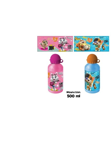 44 Cats - water Bottle aluminium 500 ml 4MQQ-T01029 Coriex | Futurartshop.com