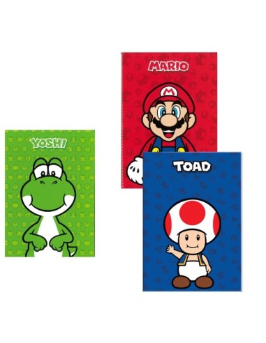 Super Mario Quadernone staff PAN62838 Panini | Futurartshop.com