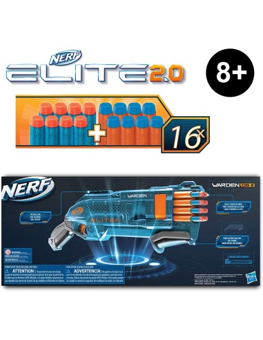 NERF Elite 2.0 Warden DB 8 HASE9959EU40 Hasbro | Futurartshop.com