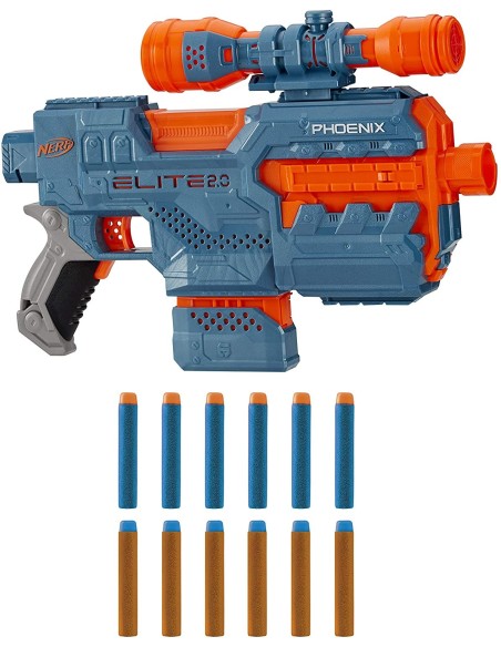 Nerf Elite 2.0 Phoenix CS 6 HASE9961EU40 Hasbro | Futurartshop.com
