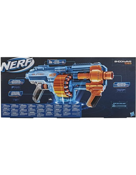 Nerf Elite 2.0 Shockwave RD 15 HASE9527EU40 Hasbro | Futurartshop.com