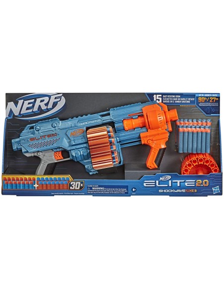 Nerf Elite 2.0 Shockwave RD 15 HASE9527EU40 Hasbro | Futurartshop.com