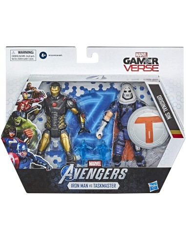 Marvel Avengers pers Iron Man vs Taskmaster HASPN00047795 Hasbro | Futurartshop.com