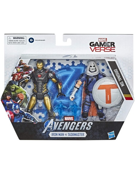 Marvel Avengers pers Iron Man vs Taskmaster HASPN00047795 Hasbro | Futurartshop.com
