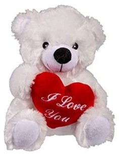 Bear Plush with red heart I Love You OTB61/6948 Out of The Blue | Futurartshop.com