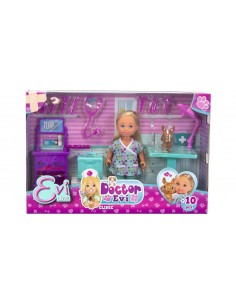 Evi Amor - Doll en la clínica veterinaria SIM105733486038 Simba Toys- Futurartshop.com
