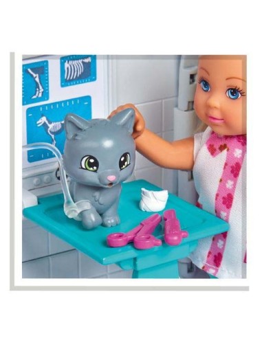 Evi Love - Bambola Doctor con ambulanza veterinaria 2in1 SIM105733488038 Simba Toys | Futurartshop.com