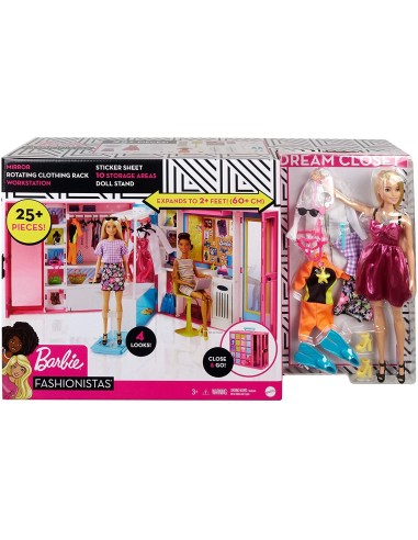 Barbie's Closet of Dreams MATGBK10 Mattel | Futurartshop.com