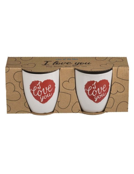 Set 2 tazze I Love You OTB101909 Out of The Blue | Futurartshop.com