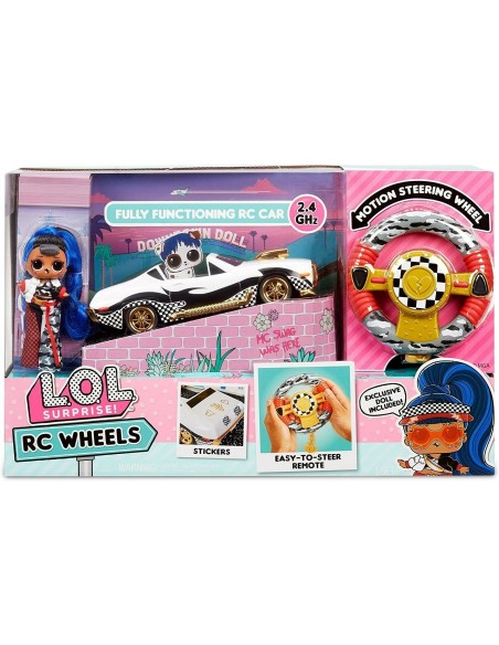 LOL Surprise - Auto radiocomandata Wheels con Bambola JK WON569398E7C Giochi Preziosi | Futurartshop.com