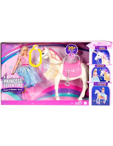 Barbie Princess Adventure con cavallo MATGML79 Mattel | Futurartshop.com
