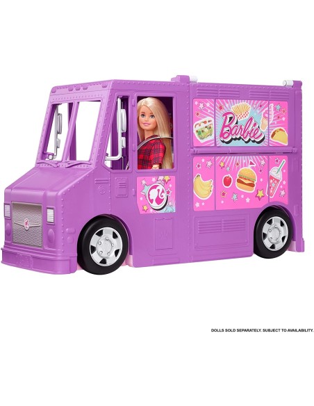 Barbie Truck Street Food MATGMW07 Mattel | Futurartshop.com