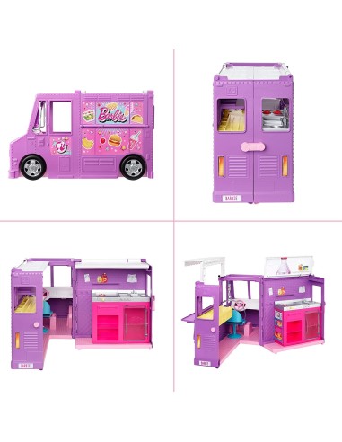 Barbie Furgoncino Street Food MATGMW07 Mattel | Futurartshop.com