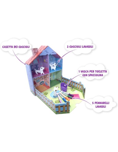 Washimals - House of the Puppies CRA74-7373 Crayola | Futurartshop.com