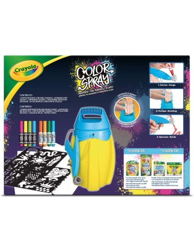 New Color Spray CRA25-7374 Crayola | Futurartshop.com