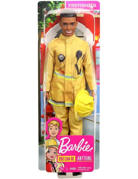 Barbie - Ken career Firefighter MATFXP01/FXP05 Mattel | Futurartshop.com