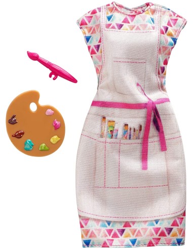 Barbie - Accessori carriera Abito Pittrice MATFND49/FXH98 Mattel | Futurartshop.com