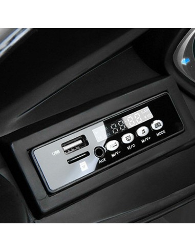 Auto Elettrica Maserati Ghibli nera 12V con sedile in pelle LAMLT880/NERA Linea Paggio | Futurartshop.com