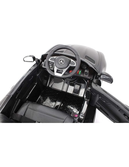 Auto Elettrica Per Bambini Mercedes Benz AMG GTR 12V Nera LAMLT915-N Linea Paggio | Futurartshop.com