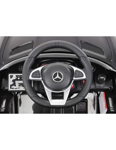 Auto Elettrica Per Bambini Mercedes Benz AMG GTR 12V Nera LAMLT915-N Linea Paggio | Futurartshop.com