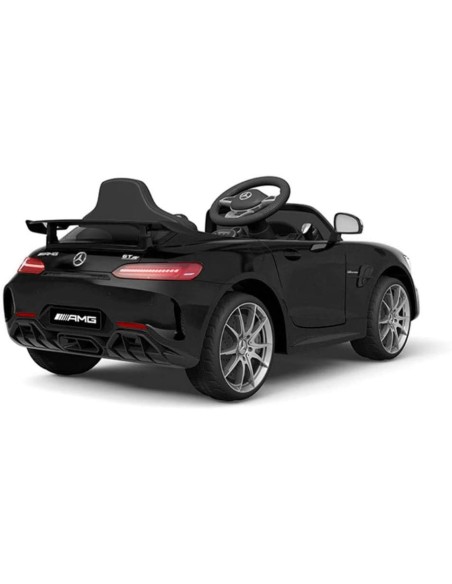 Auto Elettrica Per Bambini Mercedes Benz AMG GTR 12V Nera LAMLT915-N Linea Paggio | Futurartshop.com