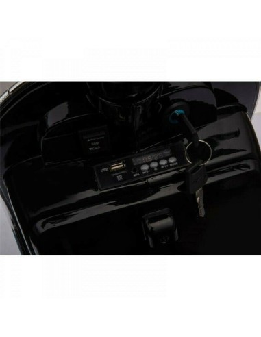 Vespa per bambini PX 150 con paravento e bauletto celeste LAMLT887-4 Linea Paggio | Futurartshop.com