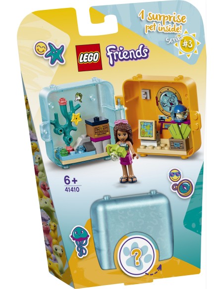 Lego Friends 41410 - Il cubo delle vacanze di Andrea LEG6289182 Lego | Futurartshop.com