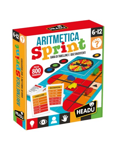 Gioco Aritmetica Sprint HEAIT25626 Headu | Futurartshop.com