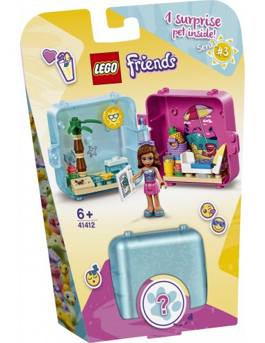 Lego Friends 41412 - Il cubo delle vacanze di Olivia LEG41412 Lego- Futurartshop.com