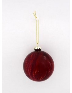 Ball glass marbled DUE96946 Futurart | Futurartshop.com