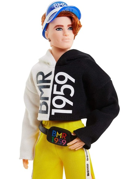 Barbie - BMR1959 Bambola Ken con Lentiggini e Vestiti Sportivi MATGNC49 Mattel | Futurartshop.com