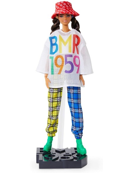 Barbie - BMR1959 Bambola Mora con Cappello, Maglietta con Stampa MATGNC48 Mattel | Futurartshop.com