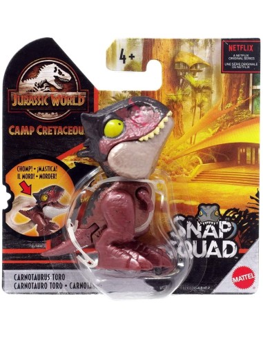 Jurassic World Snap Squad - Carnotaurus toro MATGKX72/GPB10 Mattel | Futurartshop.com