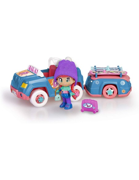 PinyPon - Ski car con rimorchio FAM700015772 Famosa | Futurartshop.com