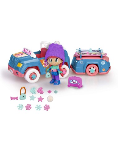 PinyPon - Ski car con rimorchio FAM700015772 Famosa | Futurartshop.com