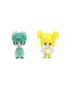 Glimmies Rainbow - Package, 2 dolls Rodina-Fernicia GIOGLN01000/7 Giochi Preziosi | Futurartshop.com