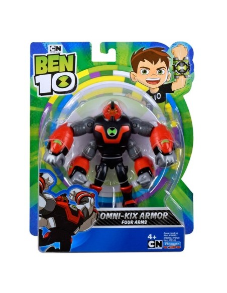 Ben 10 Omni-Kix Armor Personaggio Four Arms GIOBEN55000/4 Giochi Preziosi | Futurartshop.com