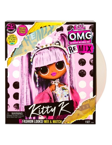 LoL Surprise - Doll OMG Remix Kitty K GIOLLUG1000/3 Giochi Preziosi | Futurartshop.com