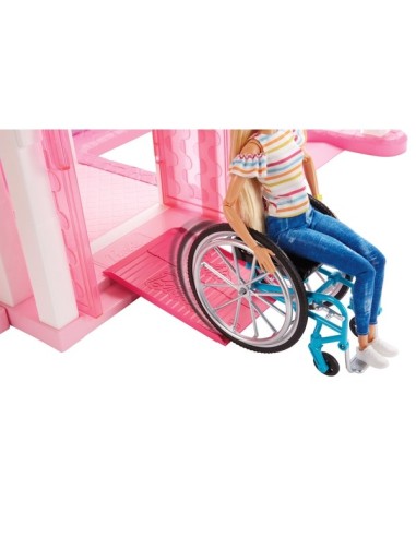 Barbie con sedia a rotelle MATGGL22 Mattel | Futurartshop.com