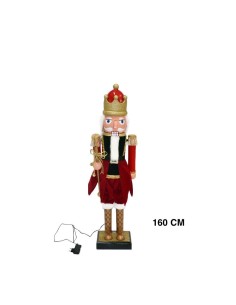 Soldier Nutcracker with movement and music 160 cm DUE00896 Futurart | Futurartshop.com