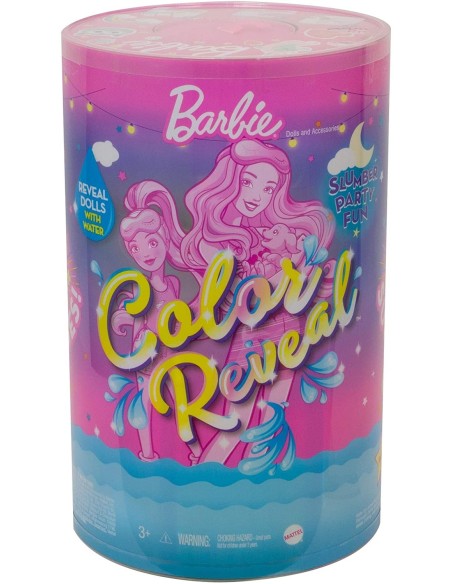 Barbie - Color Reveal a Pajama Party with more than 50 Surprises MATGRK14 Mattel | Futurartshop.com