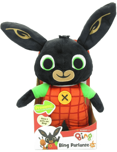Bing - Plush talking in Italian GIOBNG02000 Giochi Preziosi | Futurartshop.com