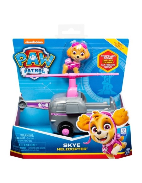 Paw Patrol Vehicle Skye helicopter TOY6052310-1 Spin master | Futurartshop.com