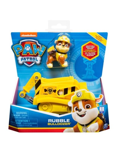 Paw Patrol - Vehicle-Rubble-Bulldozer TOY6052310-2 Spin master | Futurartshop.com