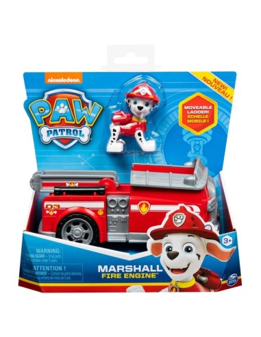 Paw Patrol - Veicolo Marshall con l'Autopompa TOY6052310-5 Spin master | Futurartshop.com