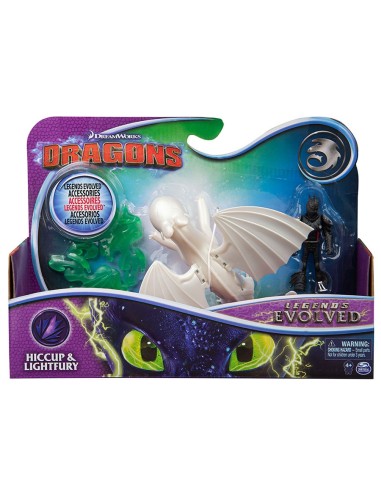 Dragons Legends Evolved - Hiccup e Lightfury SPI6045112/20103716 Spin master | Futurartshop.com
